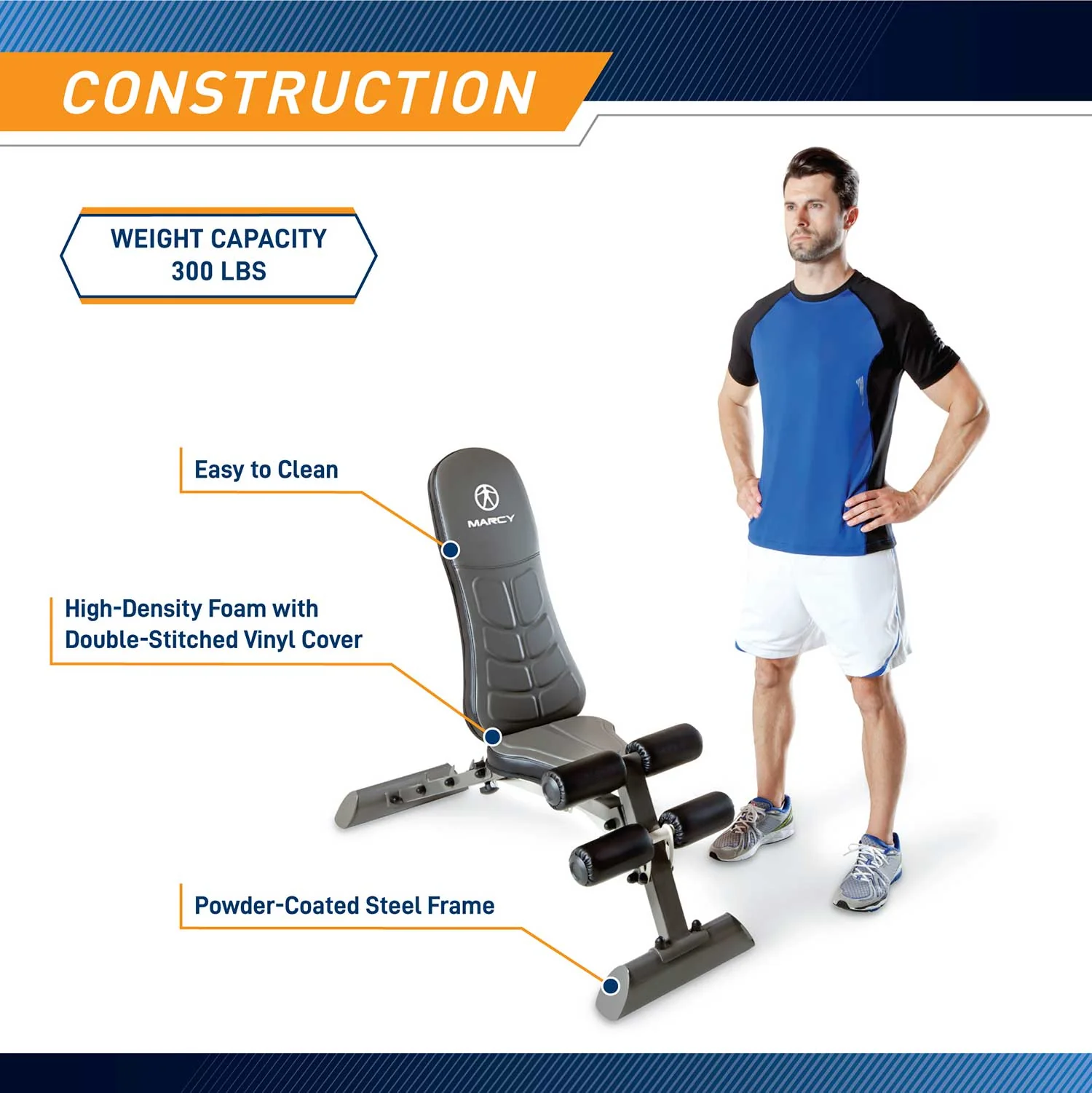 Marcy Deluxe Utility Bench SB-10100 - Image 3