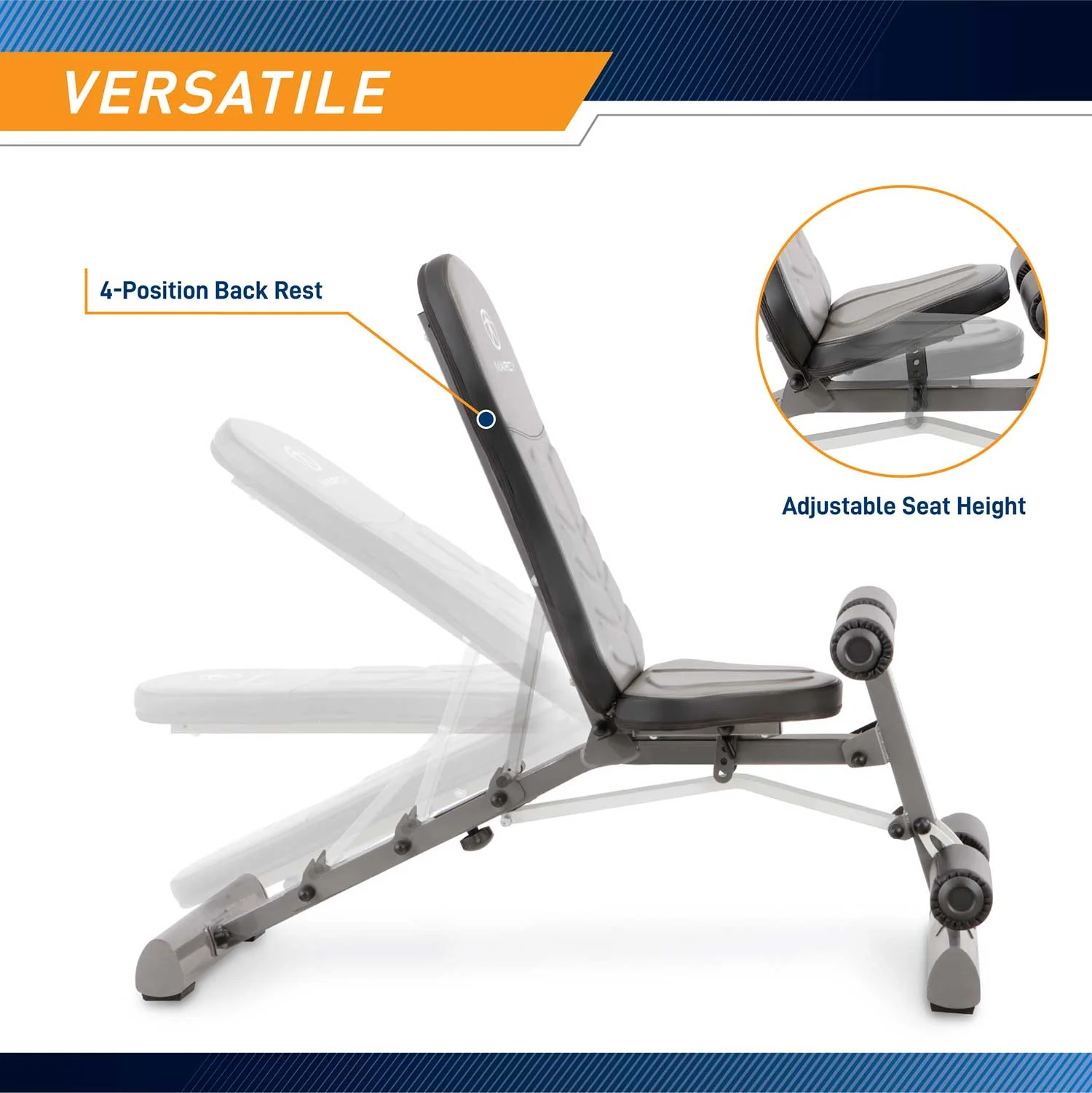 Marcy Deluxe Utility Bench SB-10100 - Image 9