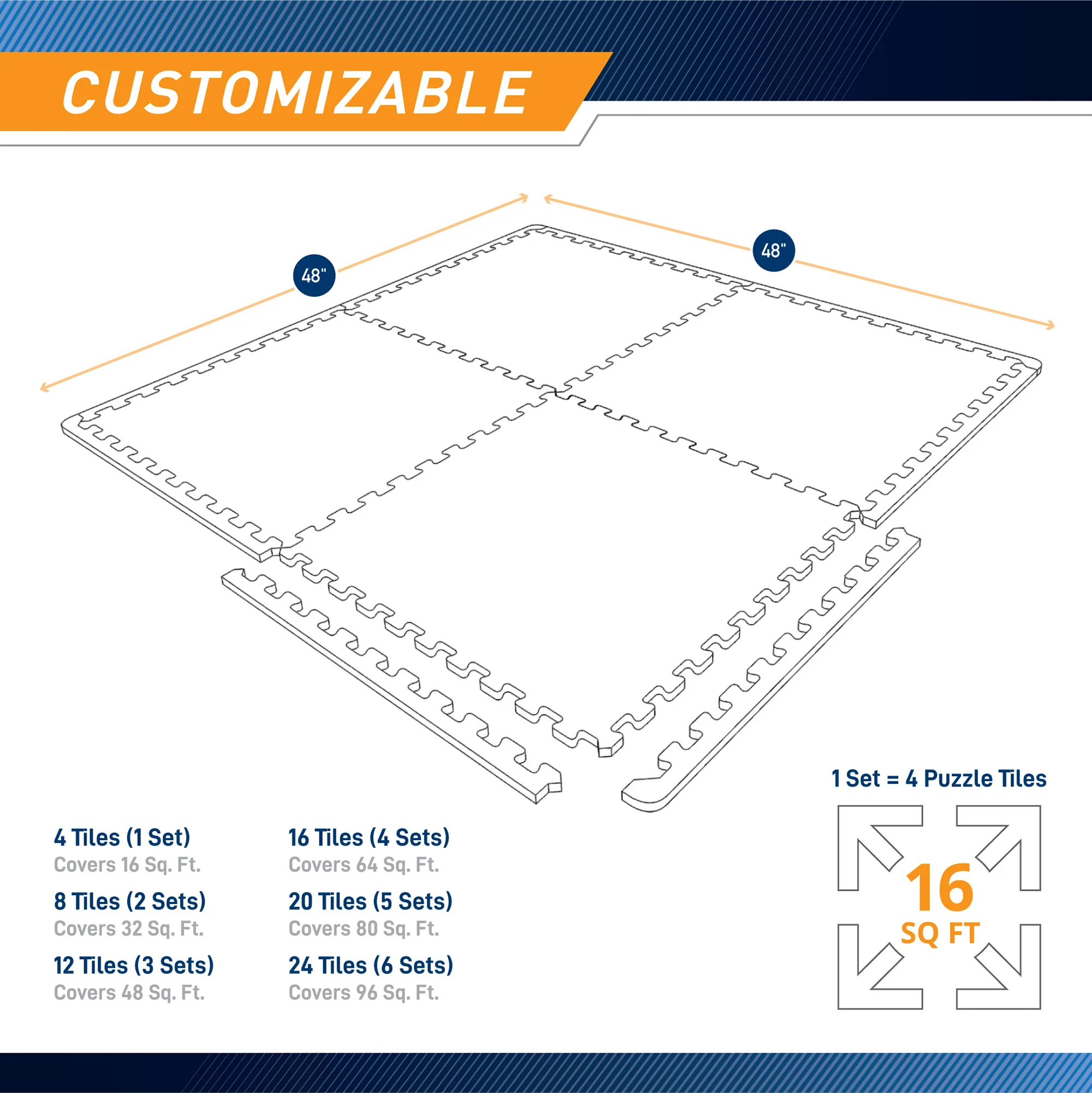 Marcy Dual Density Fitness Gym Mat | MAT-40 - Image 4