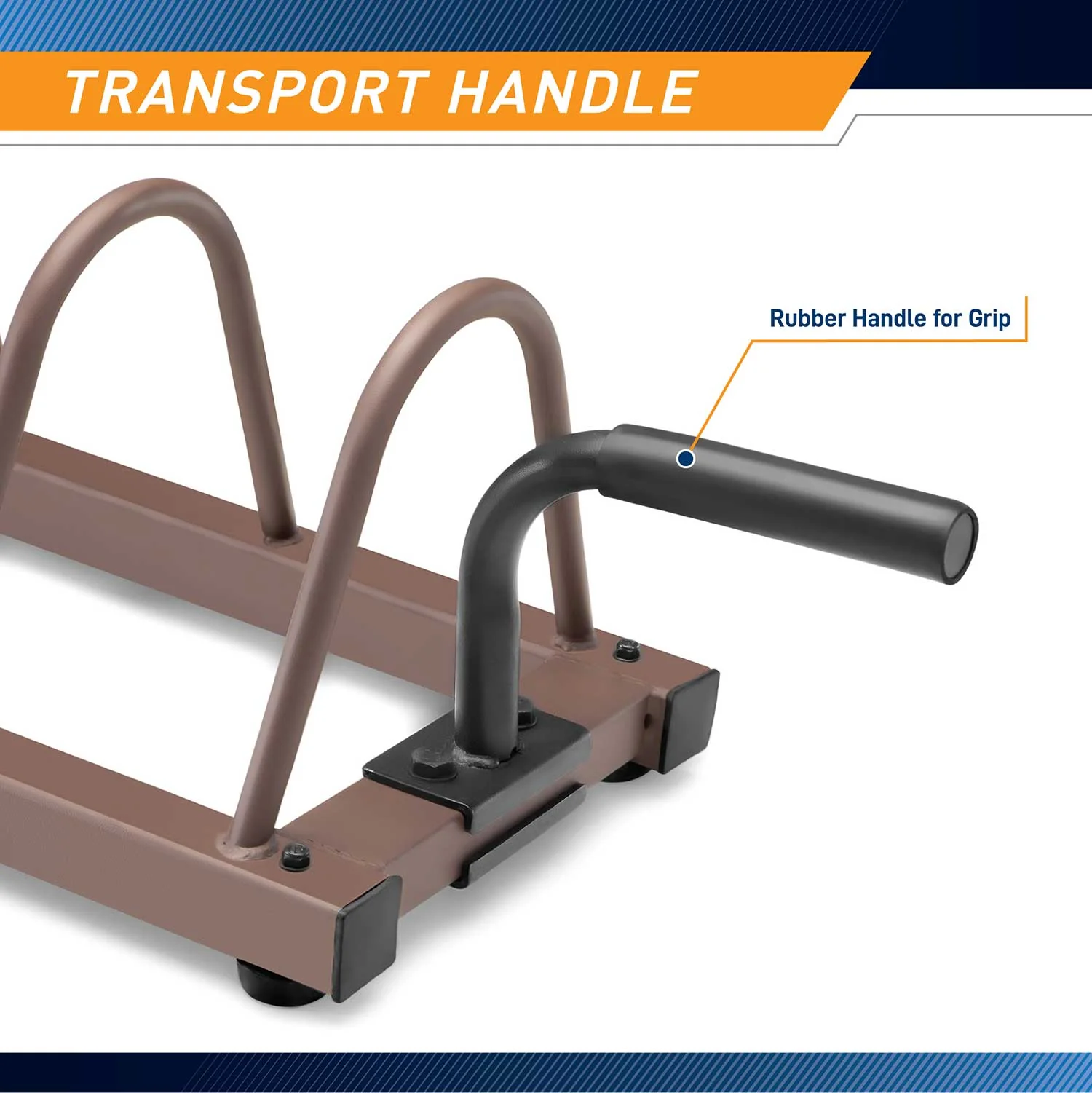 Marcy Horizontal Plate Rack | SteelBody STB-0130 - Image 6