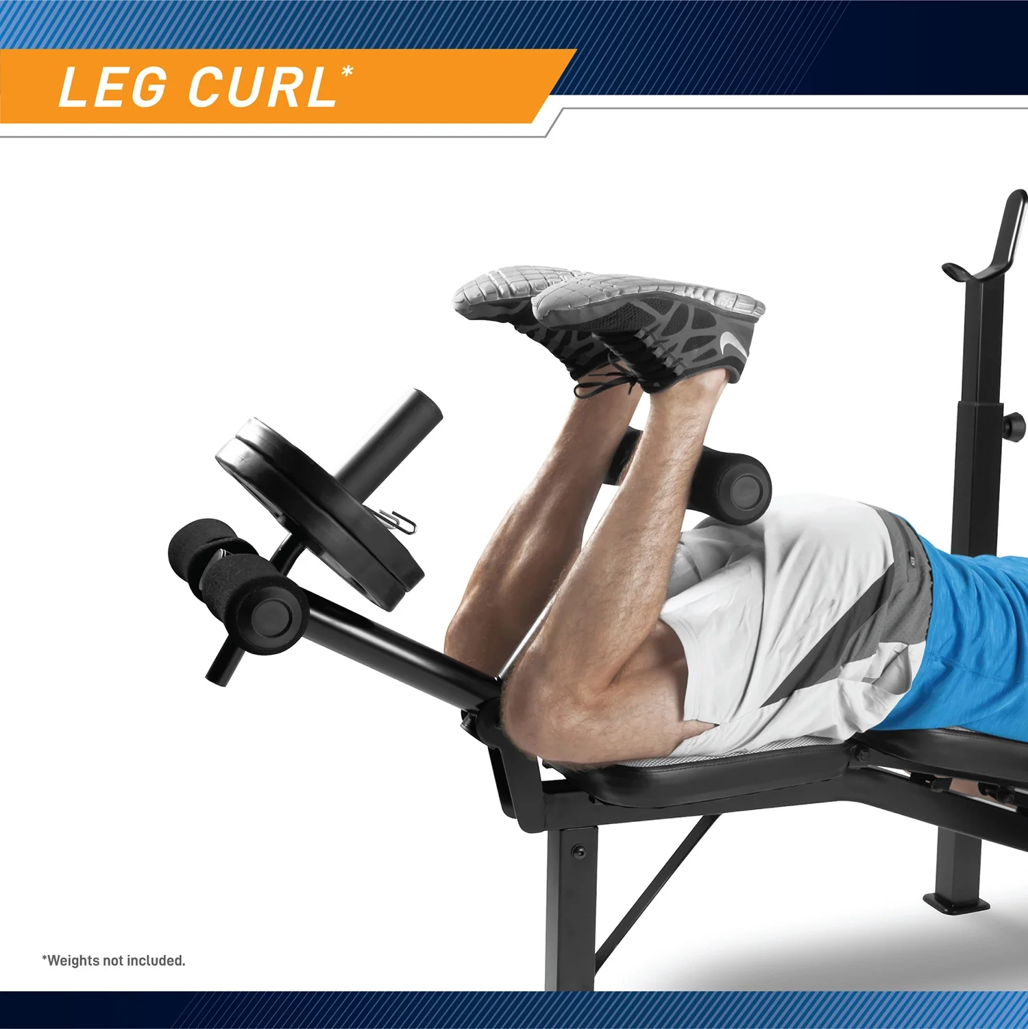 Marcy Olympic Multipurpose Weightlifting Workout Bench| MWB-4491 - Image 5