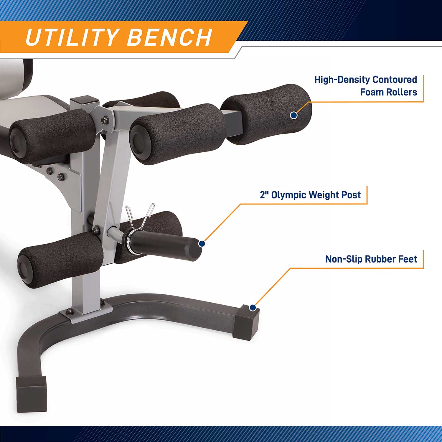 Marcy Pro Deluxe Cage System with Weight Lifting Bench | PM-5108 - Image 7