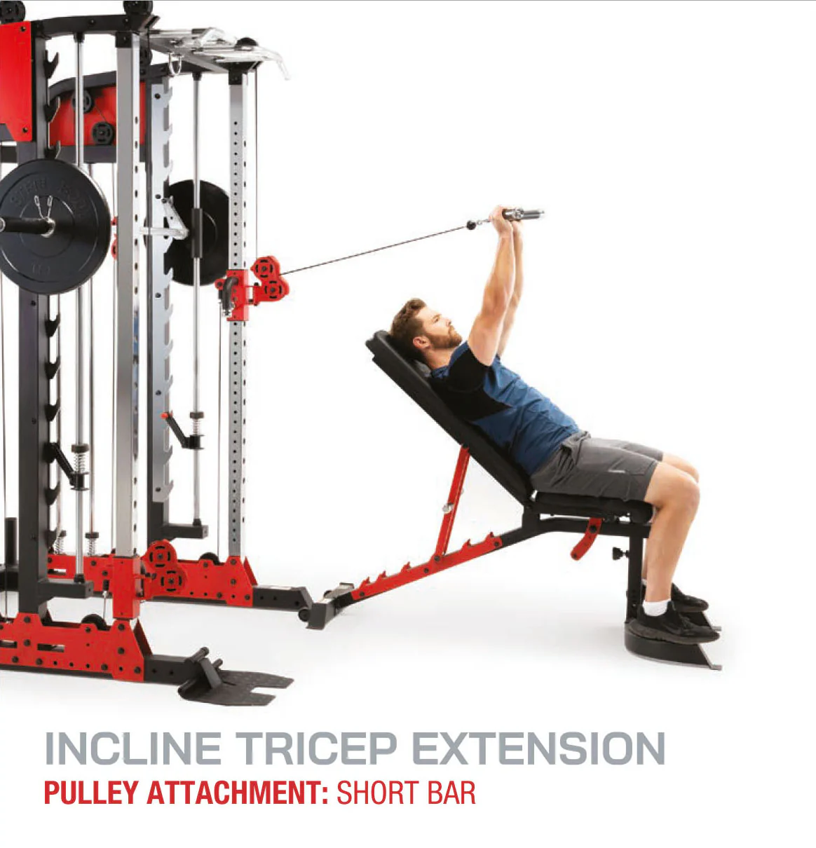 Marcy Pro Deluxe Smith Cage Home Gym System – SM-7553 - Image 17