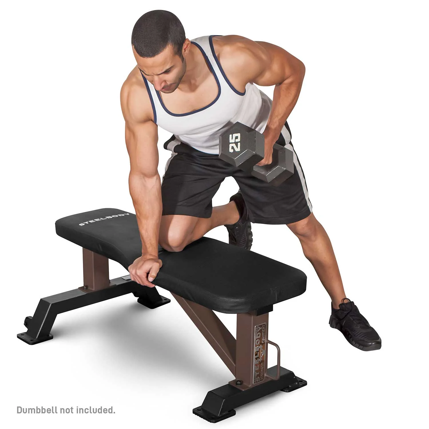 Marcy Steel Body Flat Bench | STB-10101 - Image 7