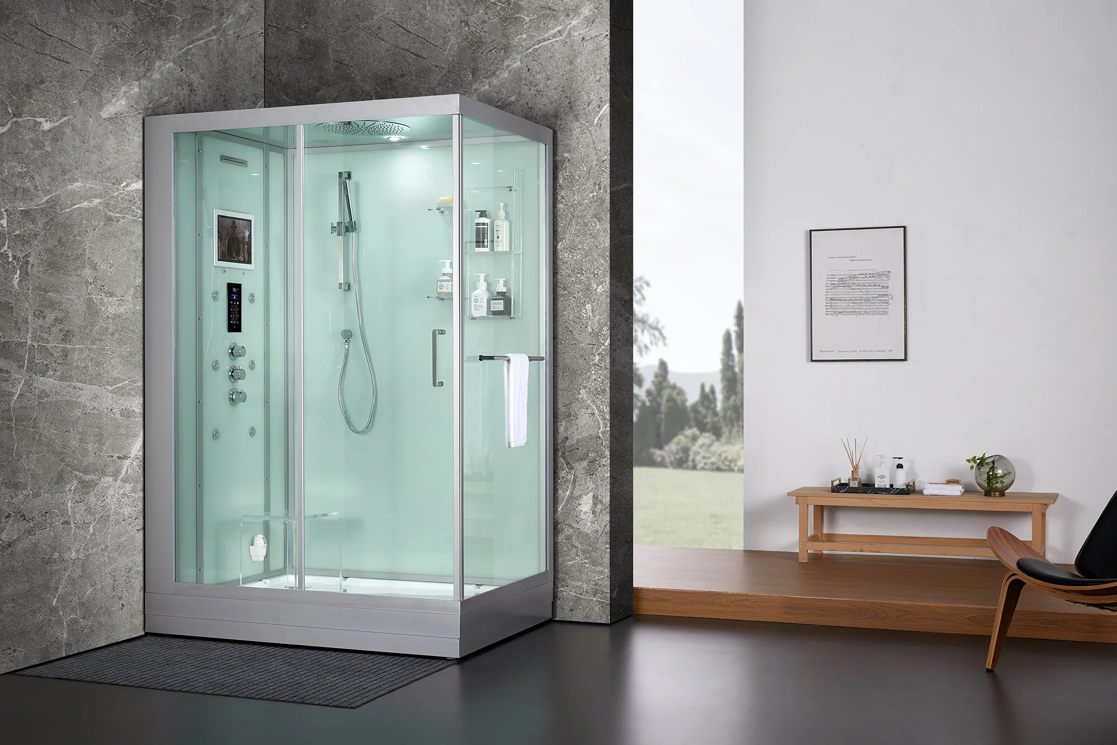 Maya Bath Platinum Anzio-L Steam Shower - Image 2