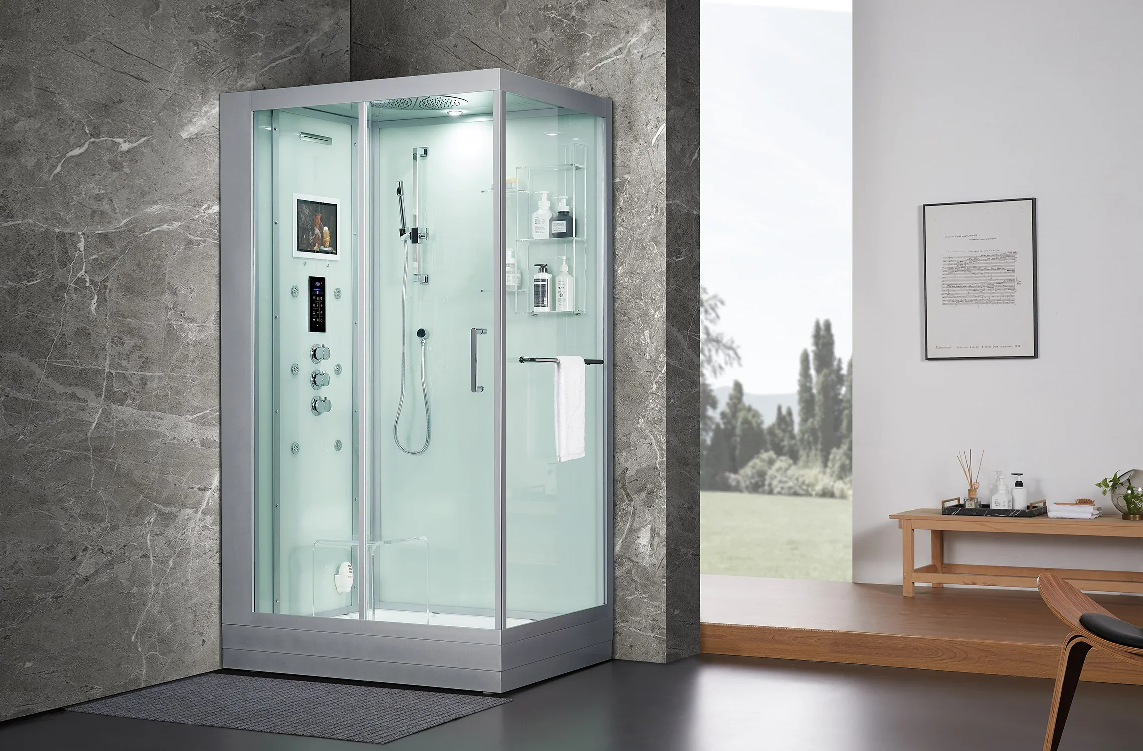 Maya Bath Platinum Lucca-L Steam Shower - Image 2