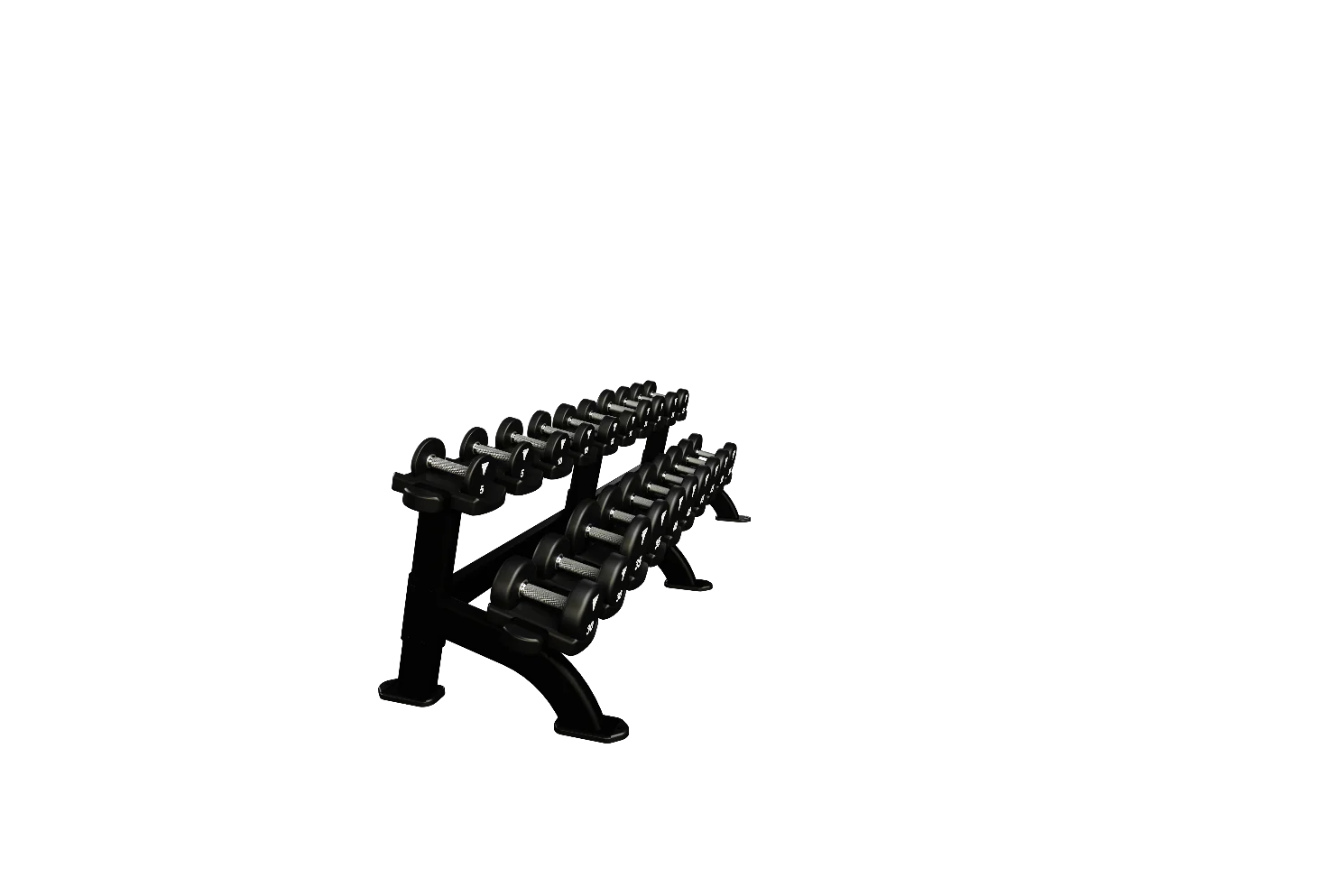 Nautilus Double Dumbbell Rack - Image 3
