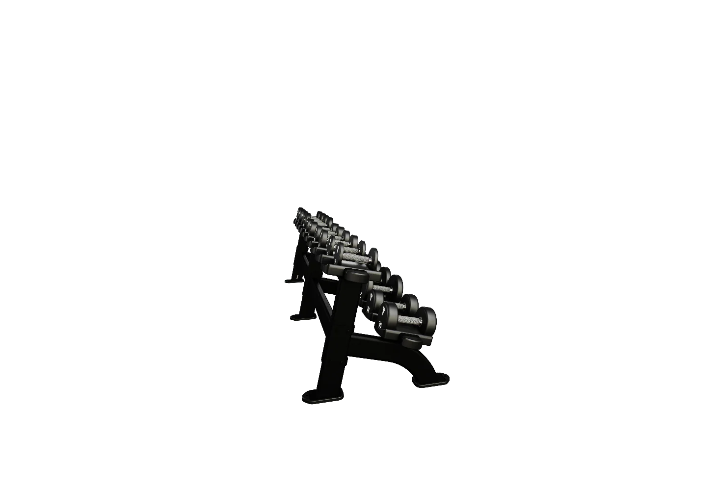 Nautilus Double Dumbbell Rack - Image 4