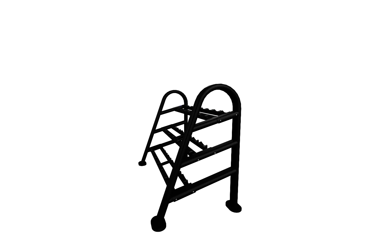 Nautilus Instinct® Dumbbell Rack 10-Pair/3 Tier - Image 4