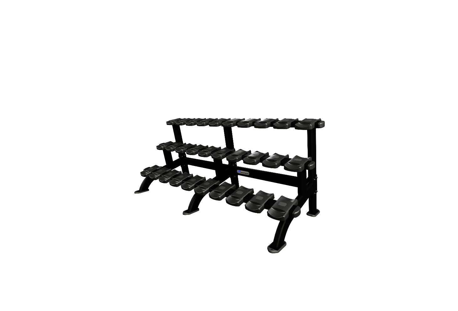 Nautilus Triple Dumbbell Rack - Image 3