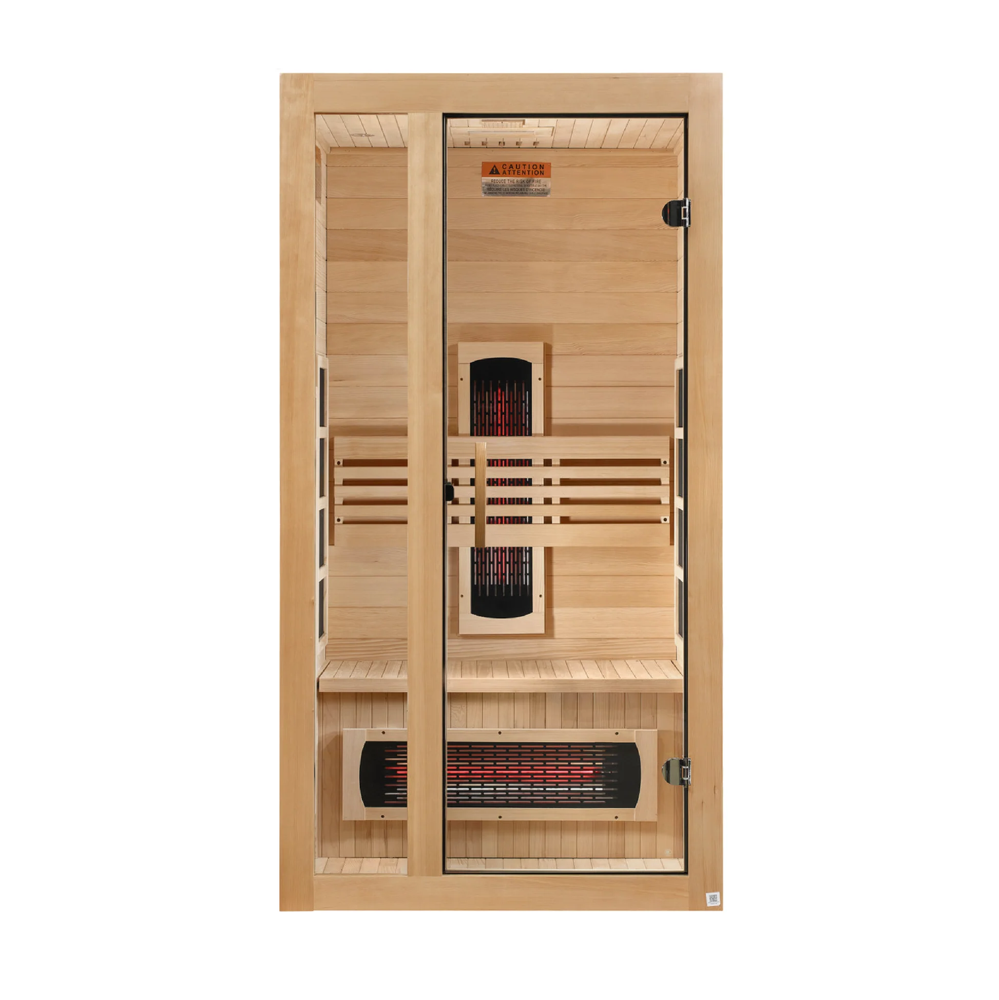 New 2026 Model Dynamic Gracia 1-2-Person Full Spectrum Near Zero EMF FAR IR Sauna (DYN-6119-03 FS) - Image 4
