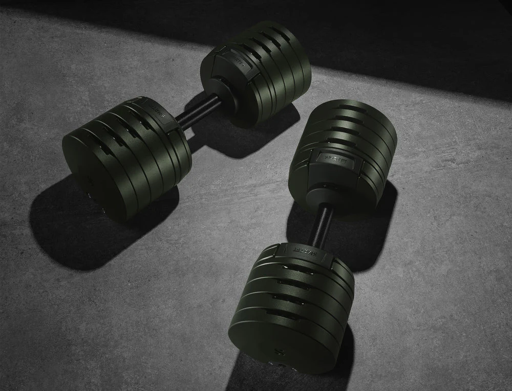 NÜOBELL 100LB Adjustable Dumbbells - Image 5