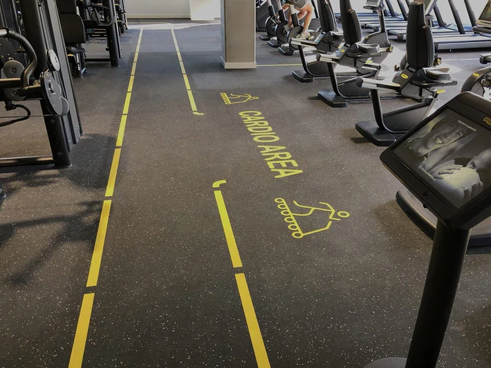 Seamless Vulcanized Rubber Gym Flooring - Image 14