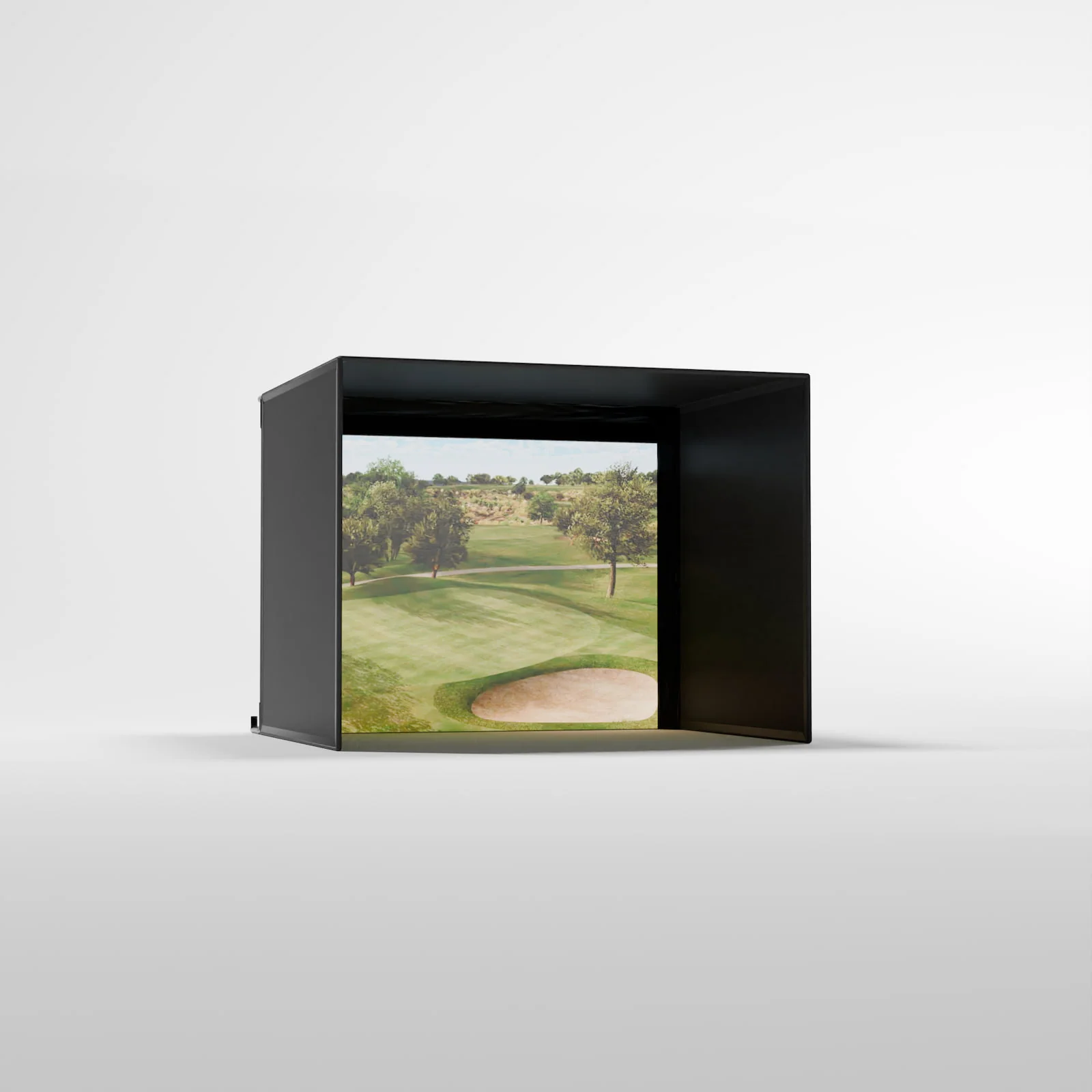 Pro Golf Simulator Enclosure Kit with Impact Screen