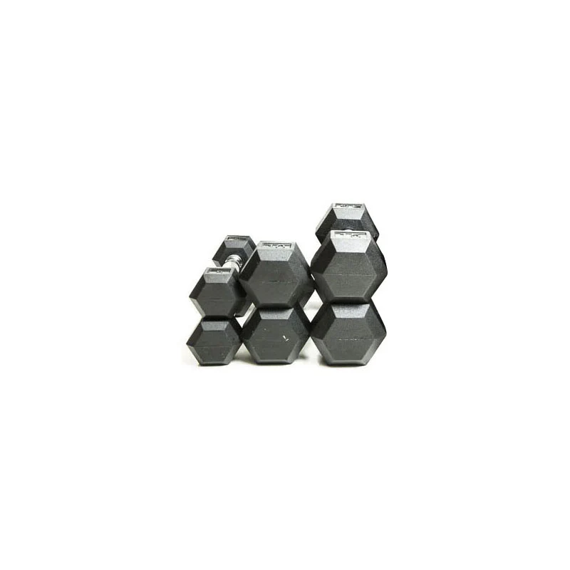 Rubber Hex Dumbbells & Packages - Image 21