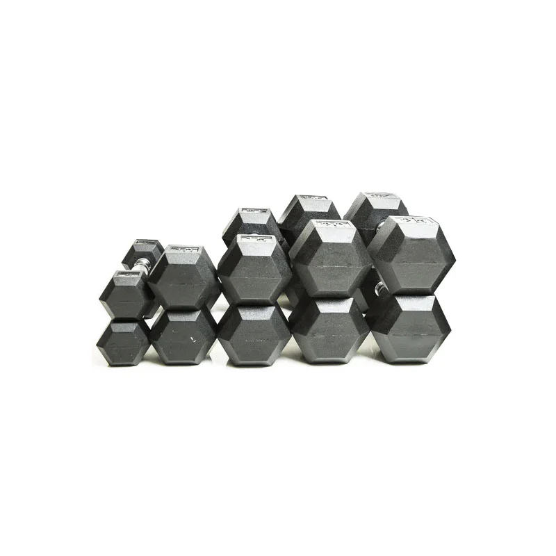 Rubber Hex Dumbbells & Packages - Image 22
