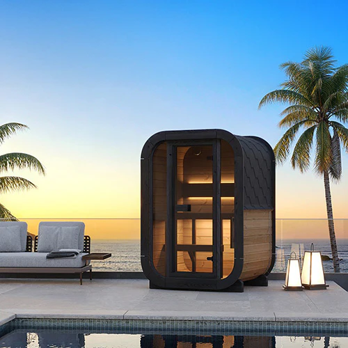 2 Person Model CL3G Outdoor Sauna - Image 3
