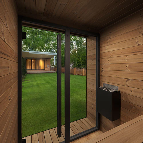 GL4 4 Person Outdoor Sauna Kit - Image 7