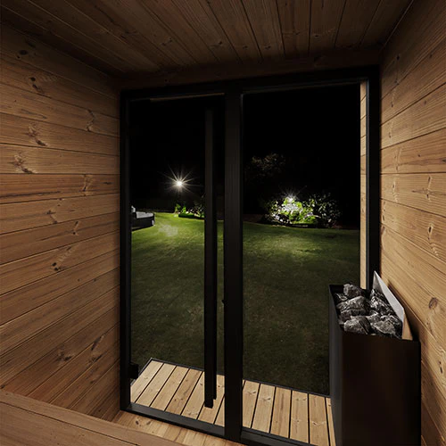 GL4 4 Person Outdoor Sauna Kit - Image 9