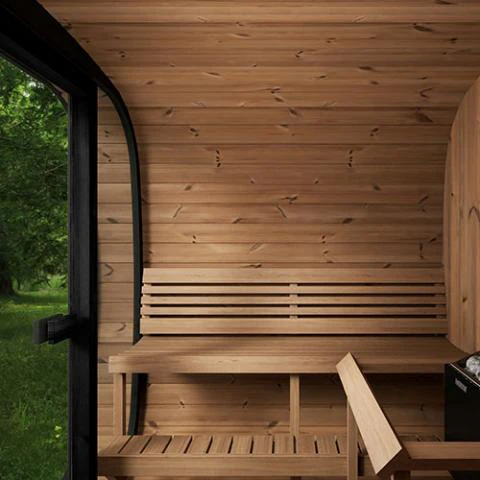 Model CL7G 6 Person Traditional Outdoor Sauna - Image 3