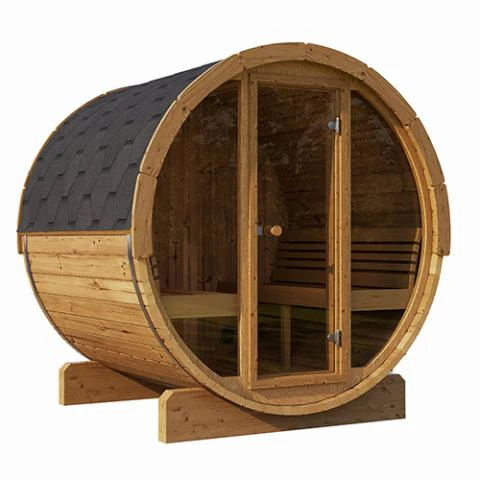 Model E7G 4 Person Traditional Barrel Sauna