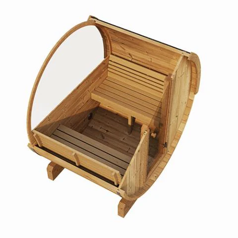 Model E8W 6 Person Traditional Sauna Barrel Sauna - Image 9