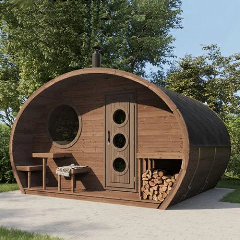 Model G11 8 Person Traditional Outdoor Sauna - Image 6