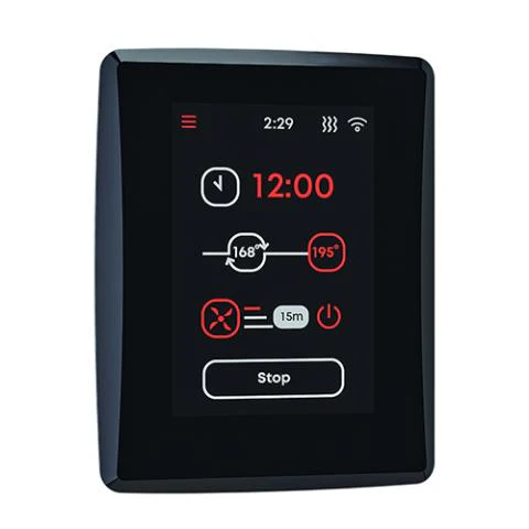 Saunum Air 10 | 9.6kW Black Steel Finish Sauna Heater Package - Image 4