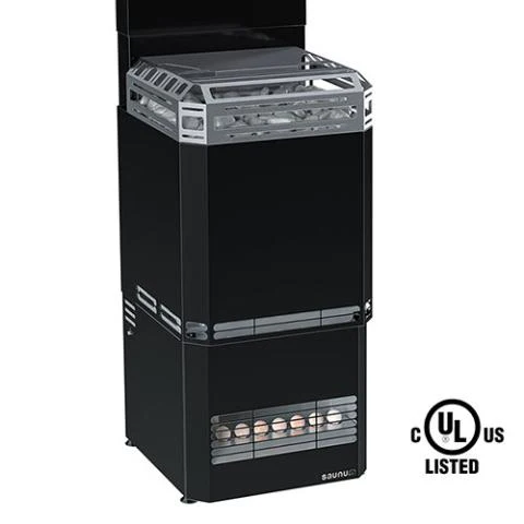 Saunum Air 10 | 9.6kW Black Steel Finish Sauna Heater Package - Image 8