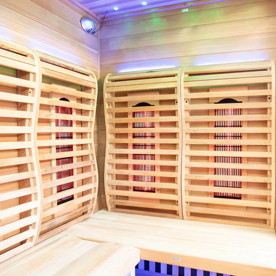 Sun Home Luminar™ Outdoor 2-Person Full Spectrum Infrared Sauna - Image 11