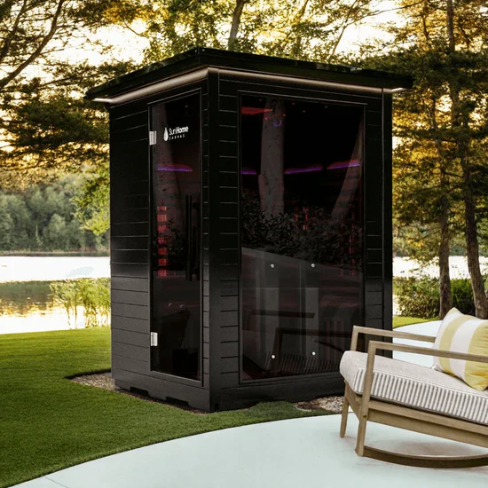 Sun Home Luminar™ Outdoor 2-Person Full Spectrum Infrared Sauna - Image 13