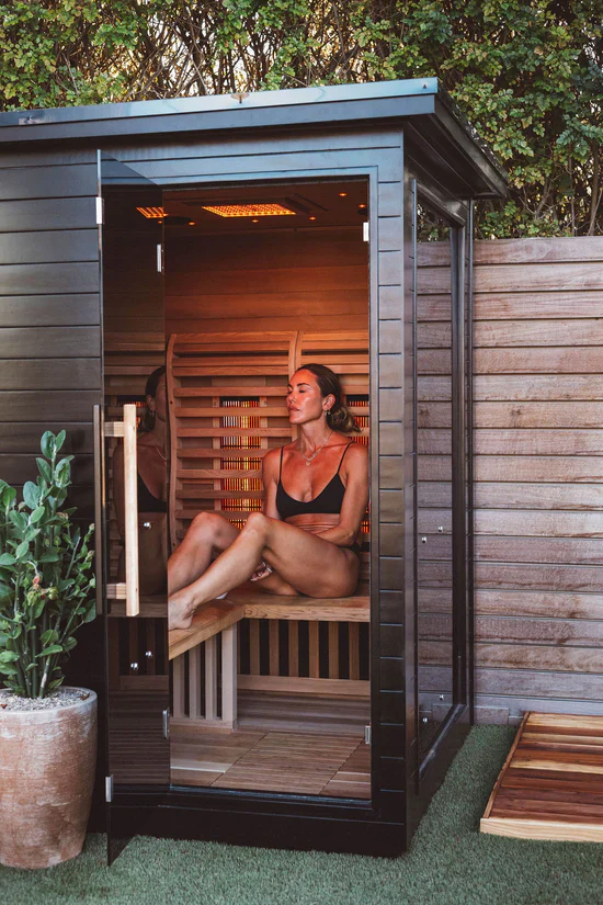 Sun Home Luminar™ Outdoor 2-Person Full Spectrum Infrared Sauna - Image 18