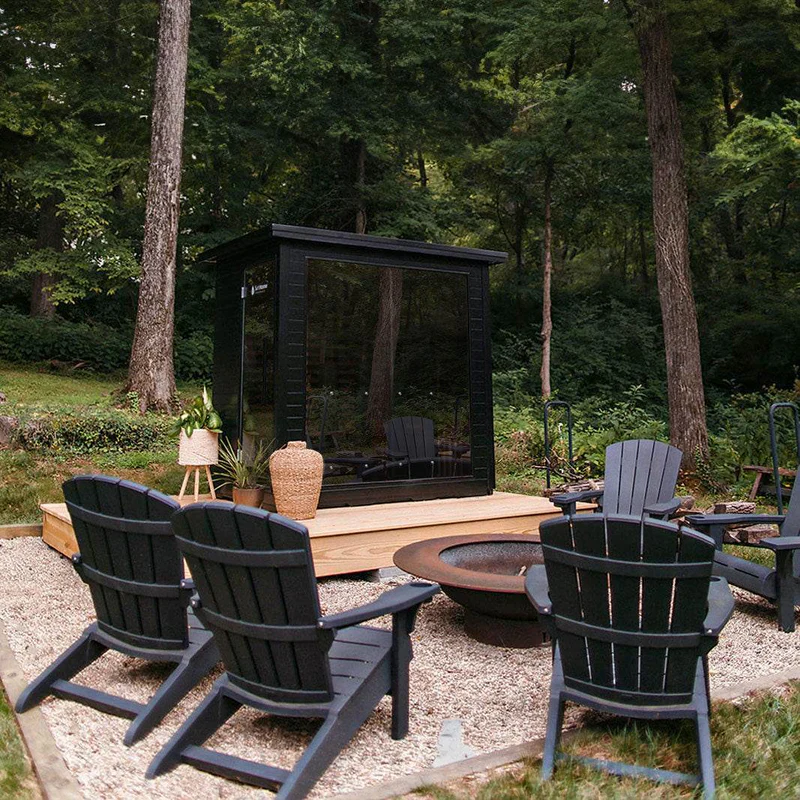 Sun Home Luminar™ Outdoor 5-Person Full Spectrum Infrared Sauna - Image 15