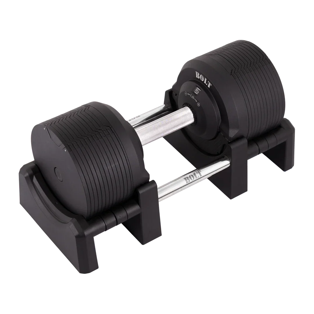 THE REVOLVER Adjustable Dumbbell 92 Lb Black (Pair) - Image 8