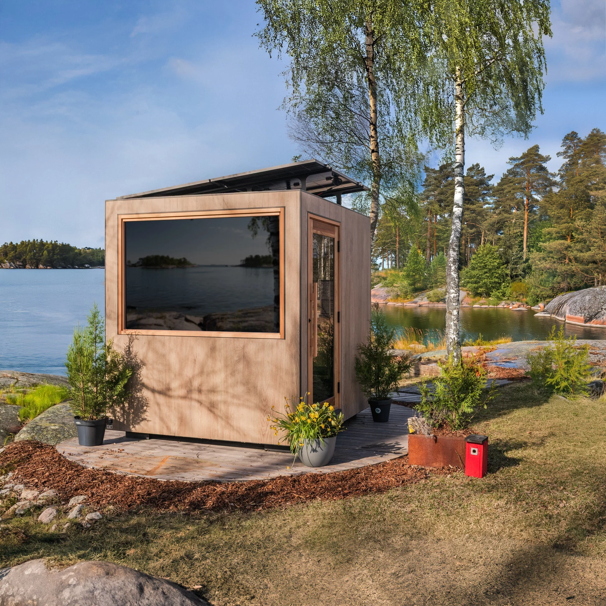 Thermasol Solaris Outdoor Sauna - Image 3