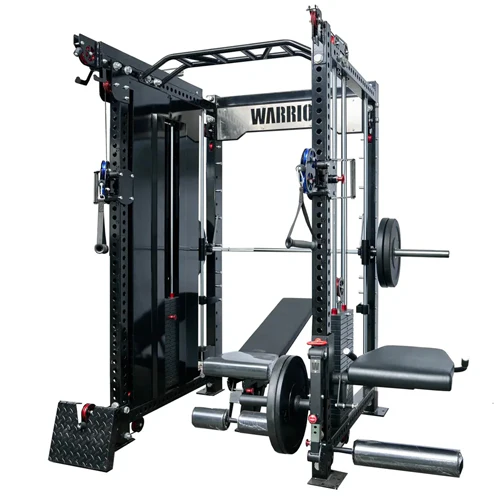 Warrior 3.5 Cable Crossover Pulley Power Rack Gym System with Lat Pulldown - Image 4
