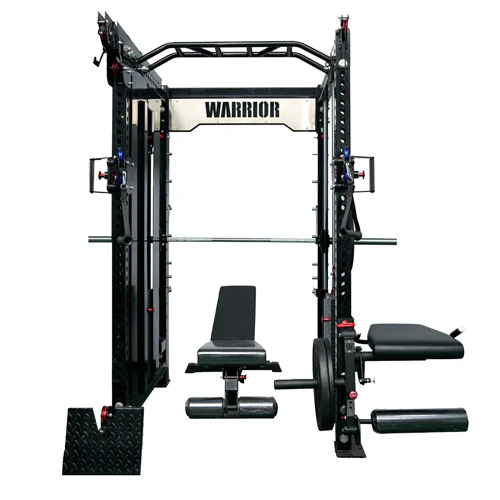 Warrior 3.5 Cable Crossover Pulley Power Rack Gym System with Lat Pulldown - Image 6