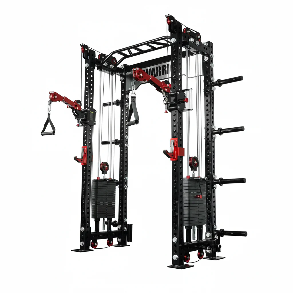 Warrior 2.0 Cable Crossover Pulley Power Rack Gym System - Image 2