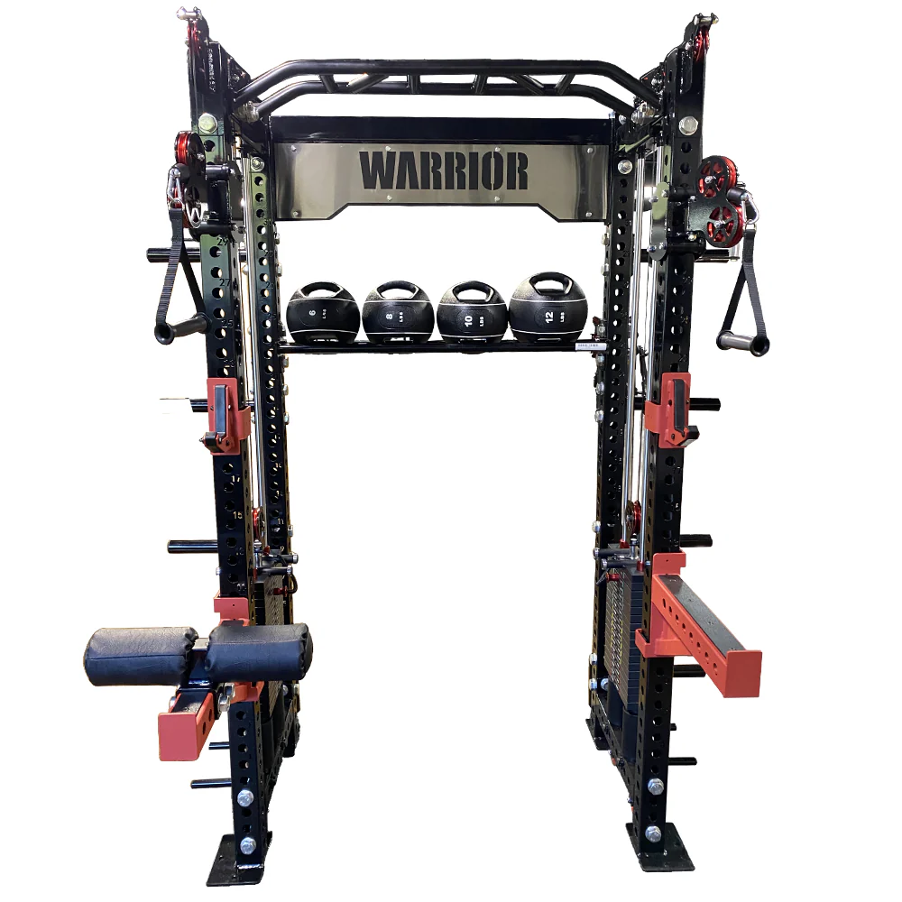 Warrior 2.0 Cable Crossover Pulley Power Rack Gym System - Image 4