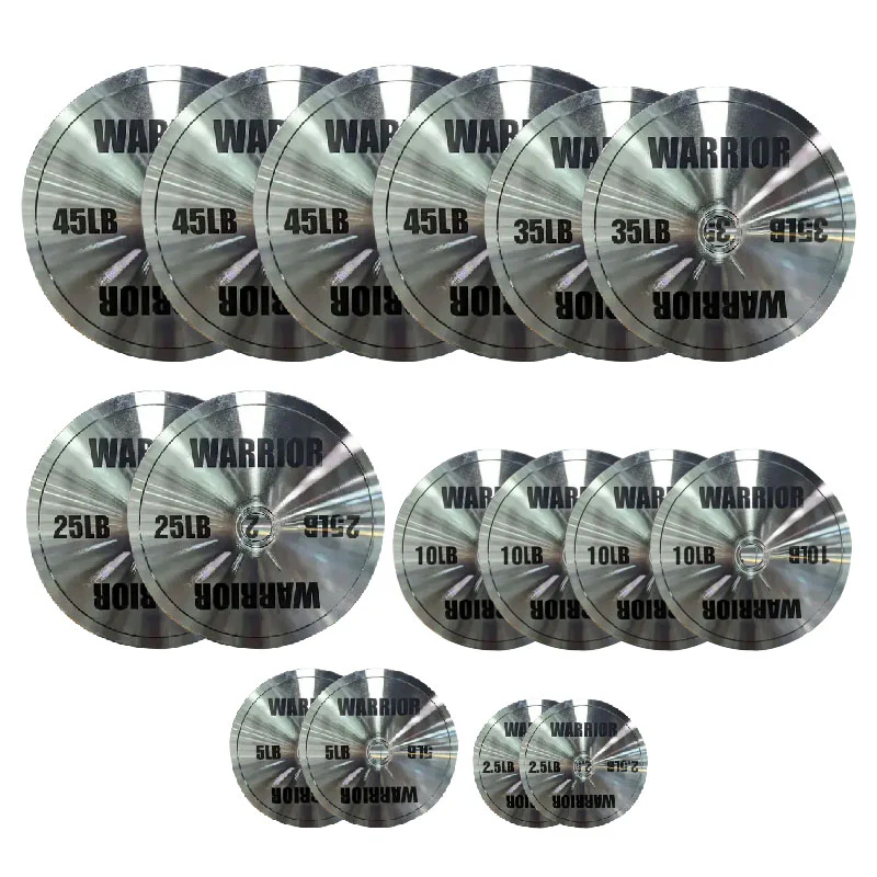 Warrior Chrome Olympic Weight Plates & Packages - Image 12