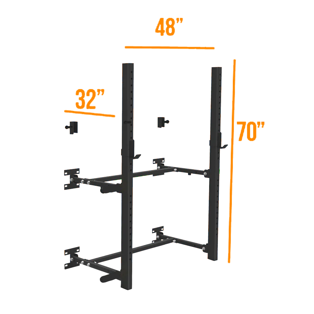 Warrior Folding Wall Mounted Rack - Image 4
